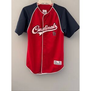 True Fan MLB St Louis Cardinals Jersey Youth Size M (8-10)
